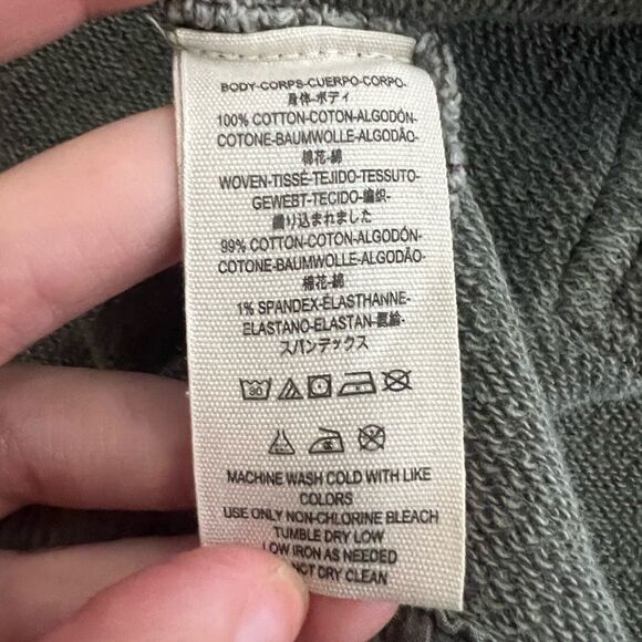 FREE PEOPLE Studio City Army Green Open Cardigan Jacket - Picture 8 of 10